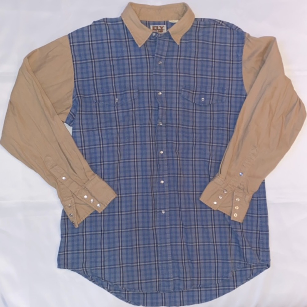 Vintage Ely Cattleman Flannel Button Down